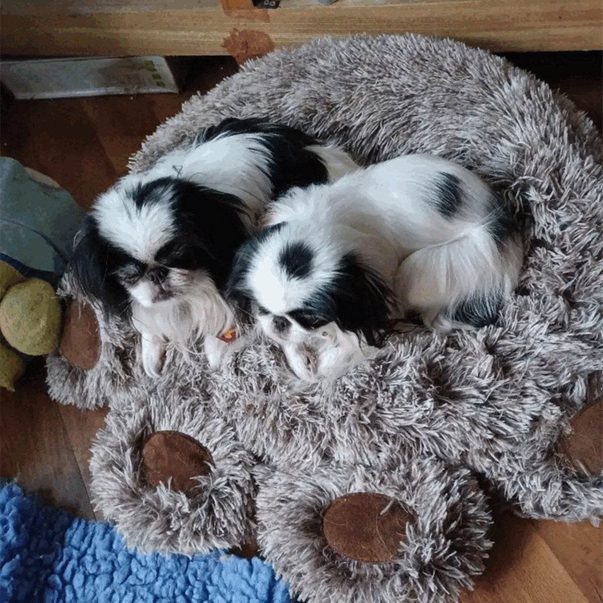 Tailfriends® hondenmand-hondenkussen voor honden-luxe Hondenbed berenklauw -Zachte Haren--Beige-90cm