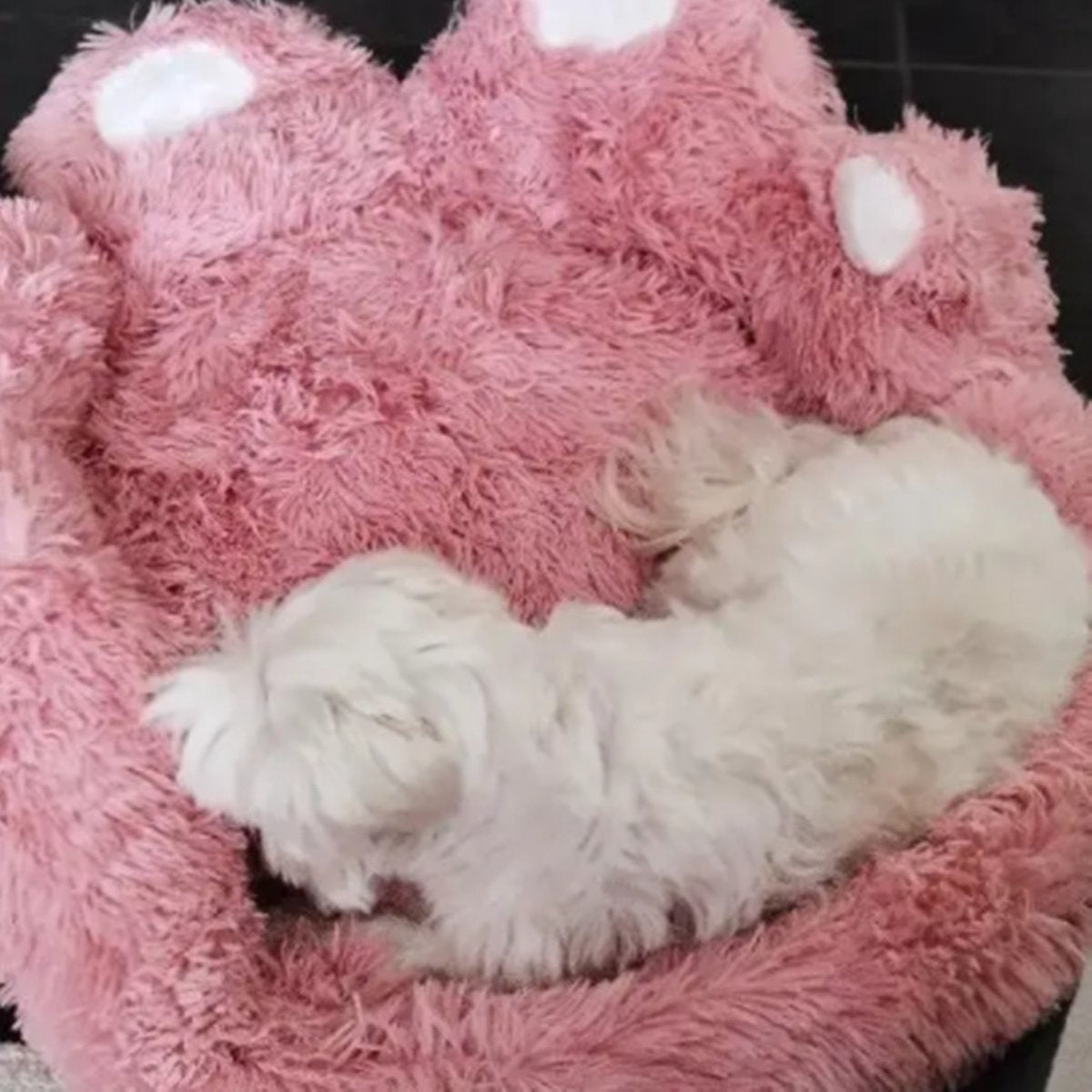 Tailfriends® hondenmand-hondenkussen voor honden-luxe Hondenbed berenklauw -Zachte Haren-roos-70cm