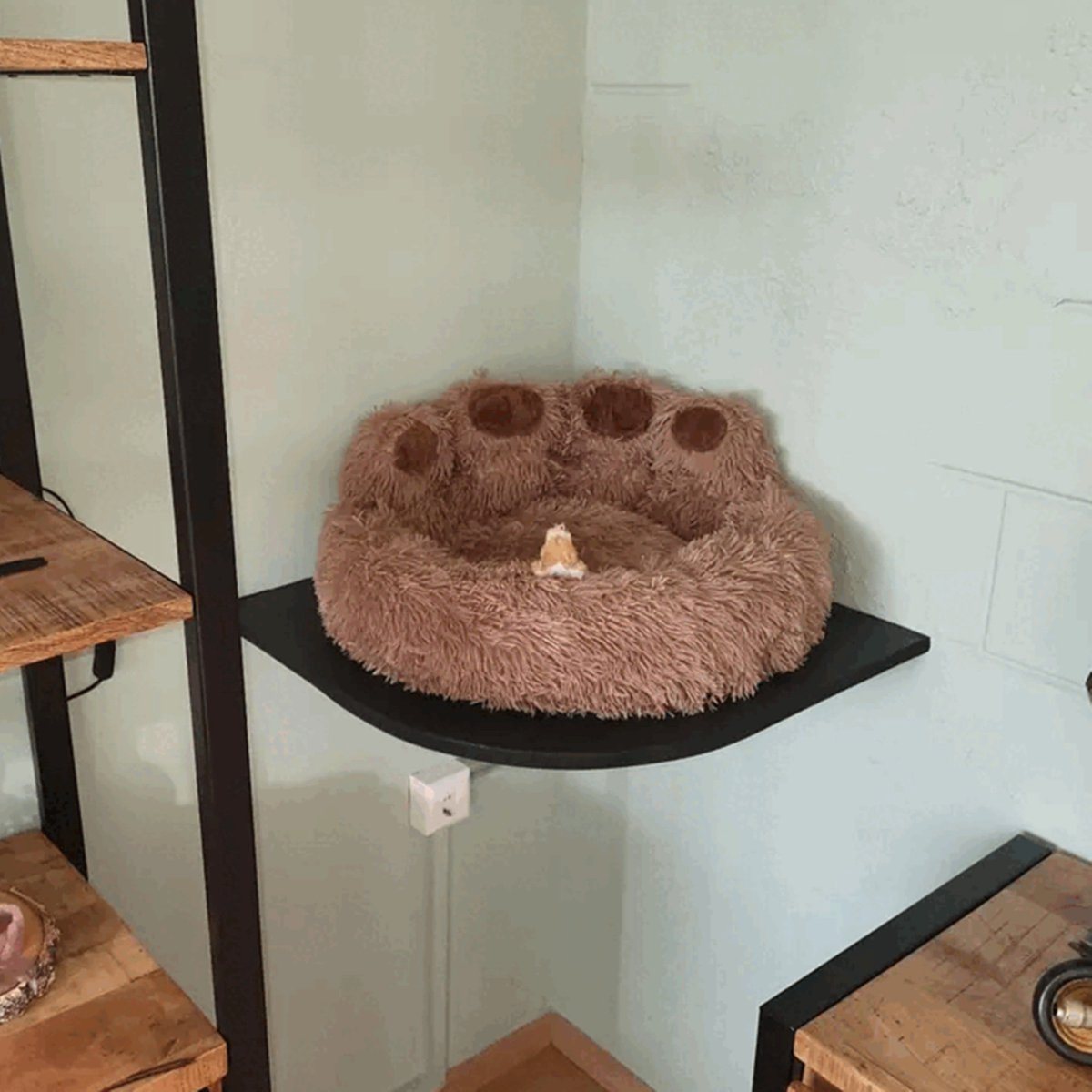 Tailfriends® hondenmand-hondenkussen voor honden-luxe Hondenbed berenklauw -Zachte Haren-bruin-70cm®