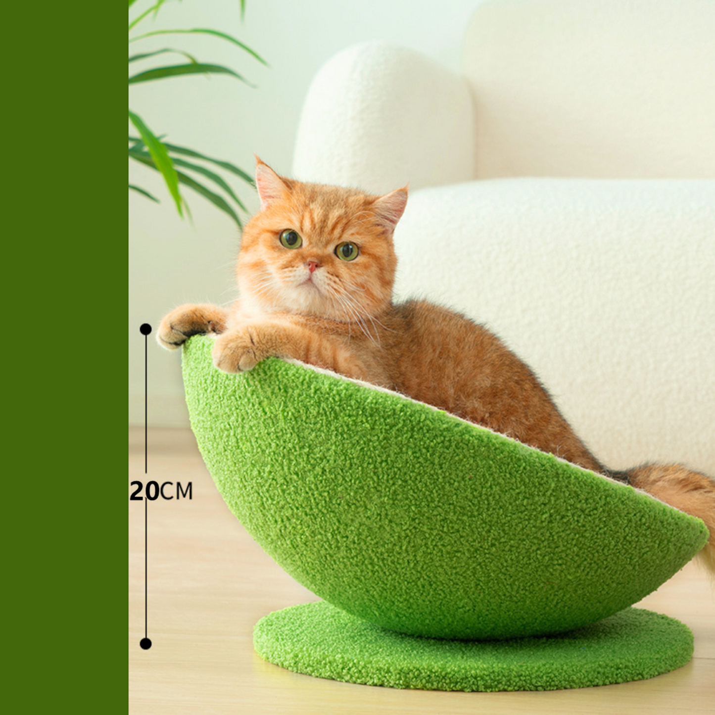 Tailfriends kattenmaand met watermeloen-cat bed-dog bed-M-35cm