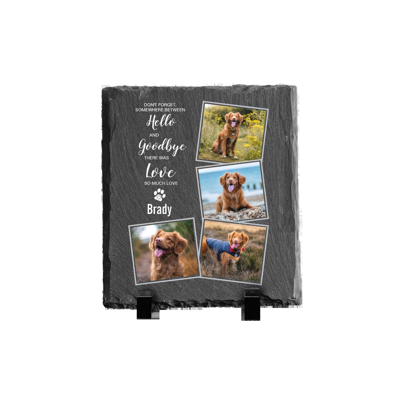 Grafsteen-voor liefde honden/katten-15*15cm-20*20cm