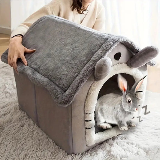 Tailfriends hondenmand-kattenmaand- kattenhusje-hondhuisje-hondenkussen--dogbed-grijs-M-40*35*38cm