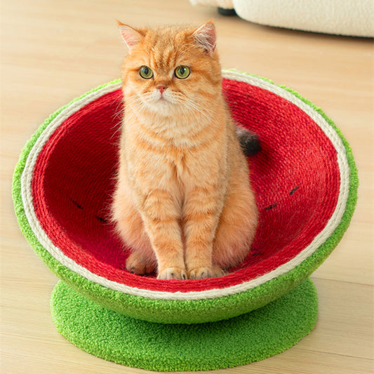 Tailfriends kattenmaand met watermeloen-cat bed-dog bed-L-45cm