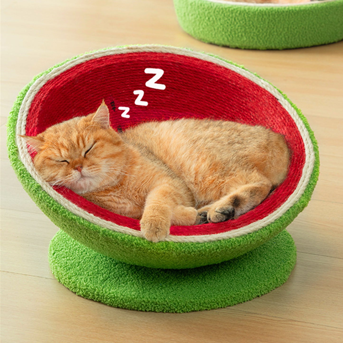Tailfriends kattenmaand met watermeloen-cat bed-dog bed-L-45cm